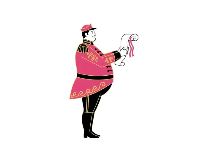 ilustración de sirviente de la reina