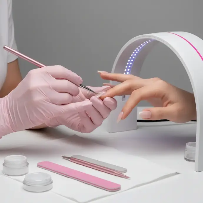 Uñas acrílicas imagen